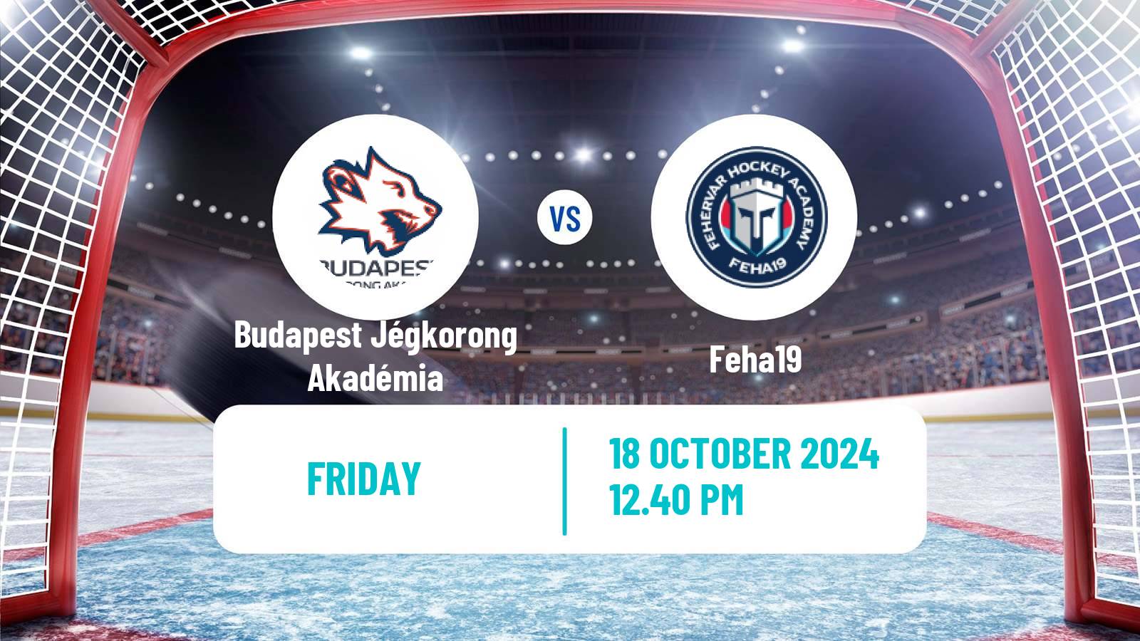 Hockey Hungarian Erste Liga Hockey Budapest Jégkorong Akadémia - Feha19