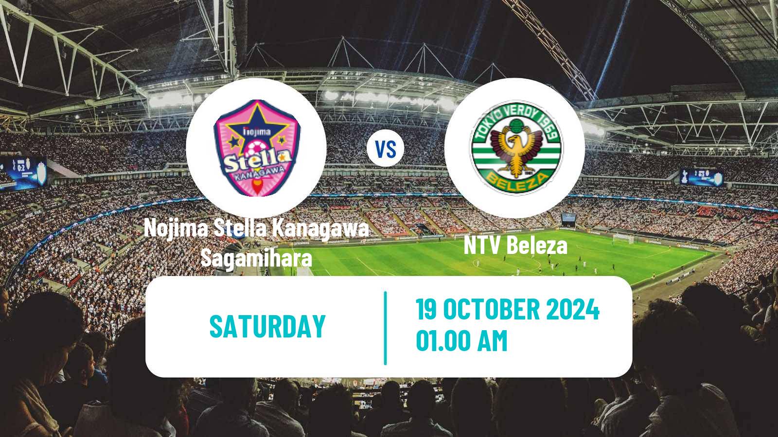 Soccer Japan WE League Women Nojima Stella Kanagawa Sagamihara - NTV Beleza