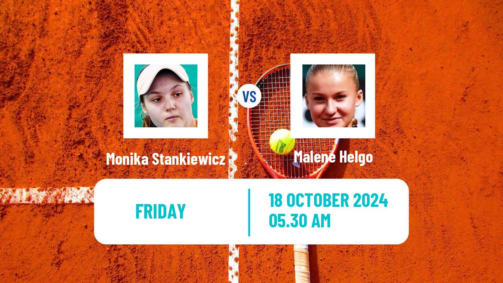 Tennis ITF W35 Faro Women Monika Stankiewicz - Malene Helgo