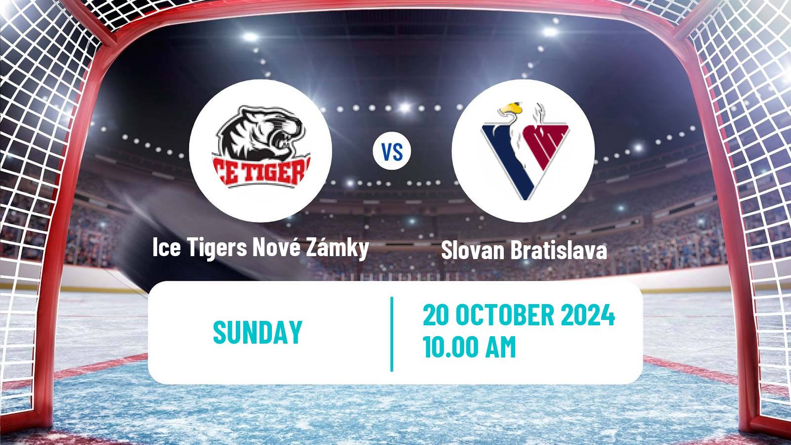 Hockey Slovak Extraliga Ice Tigers Nové Zámky - Slovan Bratislava