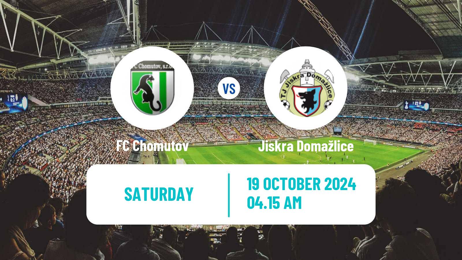 Soccer Czech CFL Group A Chomutov - Jiskra Domažlice