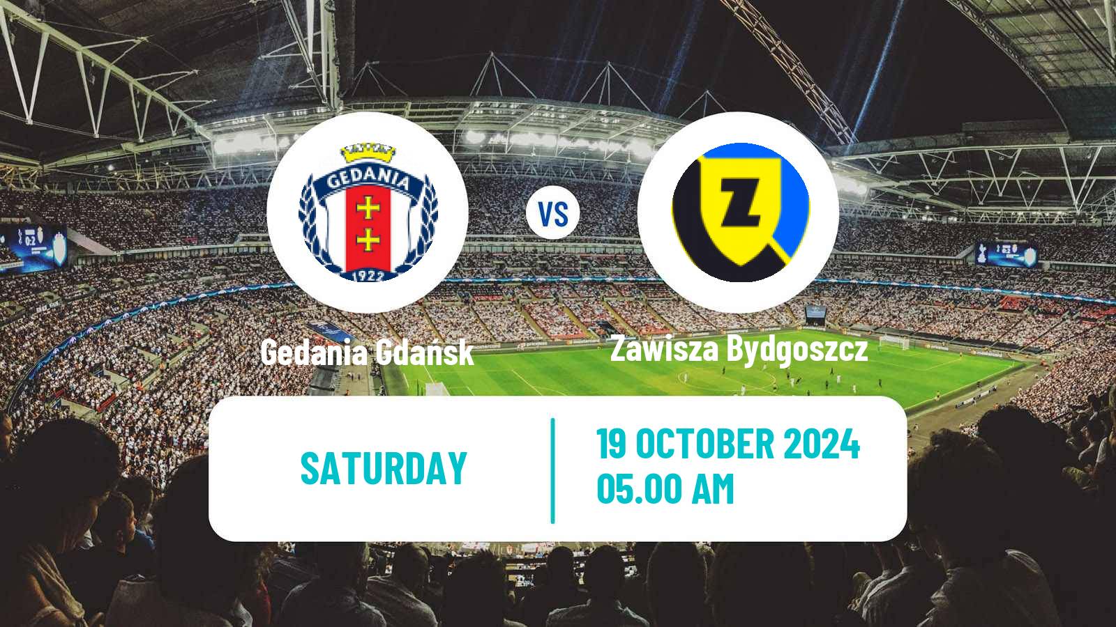 Soccer Polish Division 3 - Group II Gedania Gdańsk - Zawisza Bydgoszcz