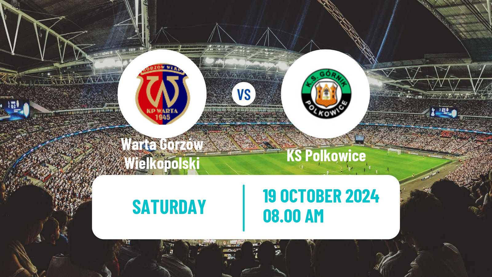 Soccer Polish Division 3 - Group III Warta Gorzów Wielkopolski - Polkowice