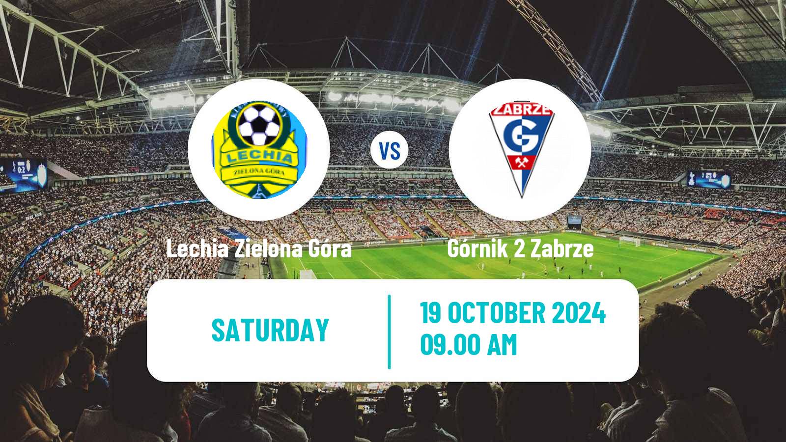 Soccer Polish Division 3 - Group III Lechia Zielona Góra - Górnik 2 Zabrze