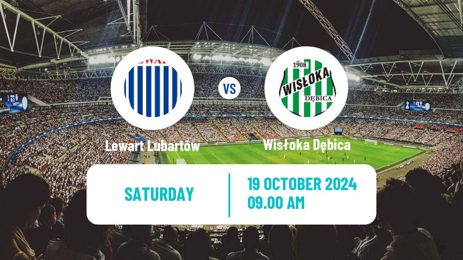 Soccer Polish Division 3 - Group IV Lewart Lubartów - Wisłoka Dębica