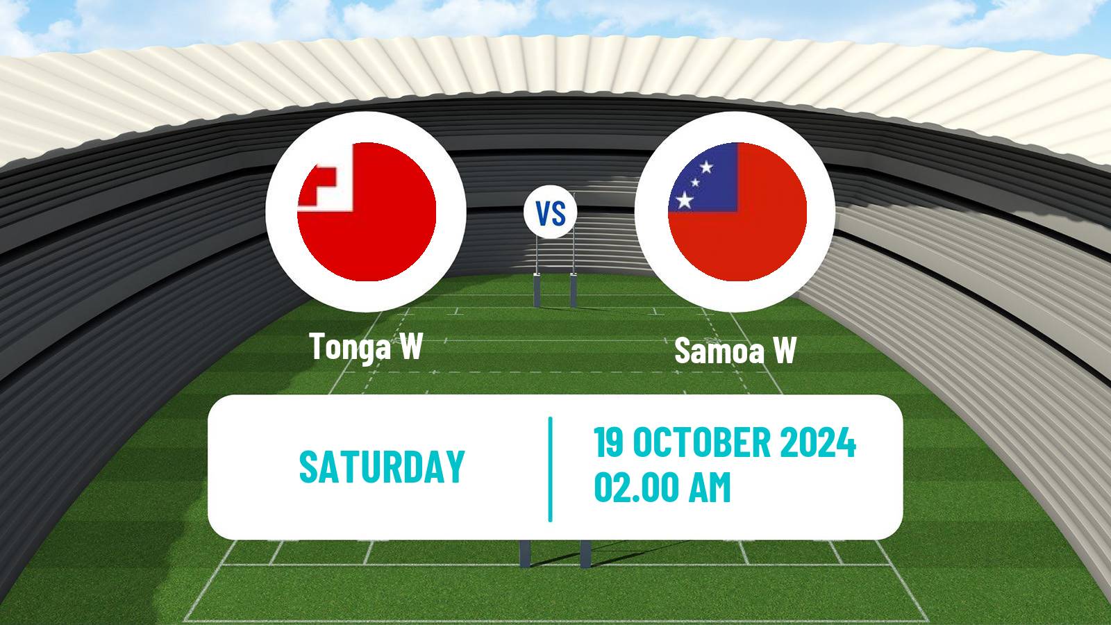 Rugby league Pacific Championships Rugby League Women Tonga W - Samoa W