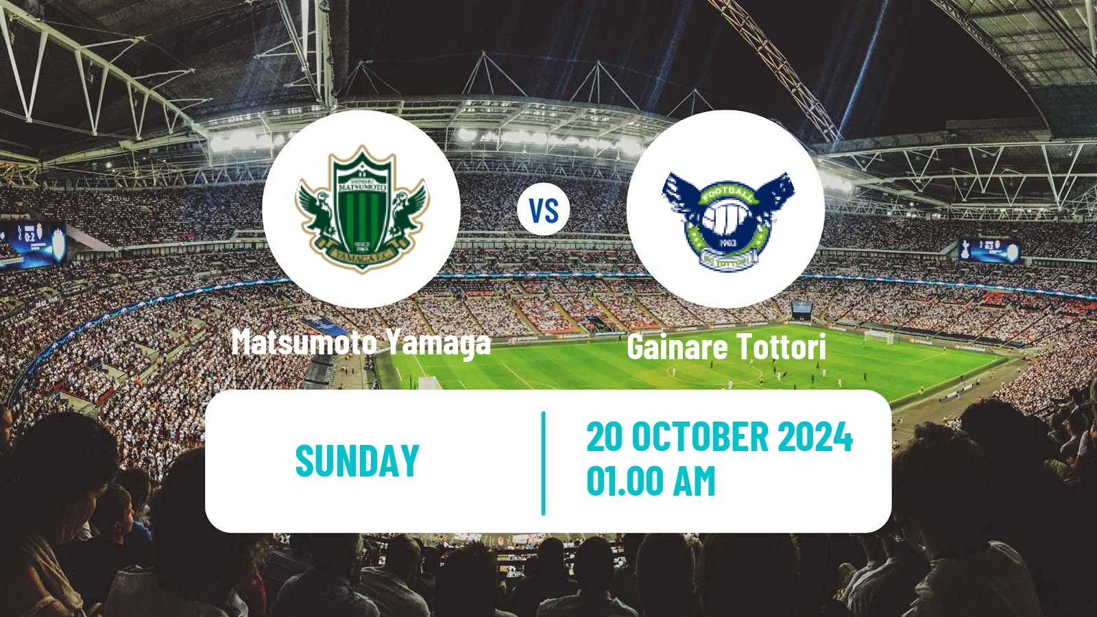 Soccer Japan J3 League Matsumoto Yamaga - Gainare Tottori