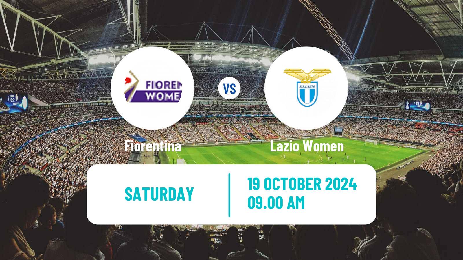 Soccer Italian Serie A Women Fiorentina - Lazio