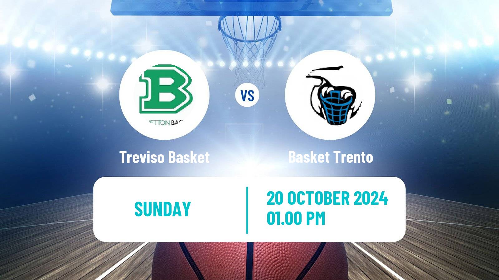 Basketball Italian Lega A Basketball Treviso Basket - Basket Trento