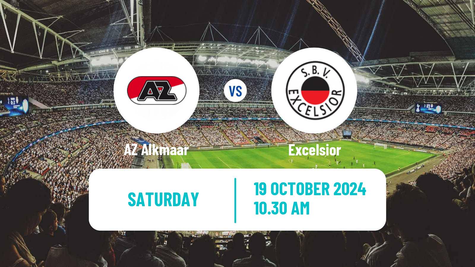 Soccer Dutch Eredivisie Women AZ Alkmaar - Excelsior