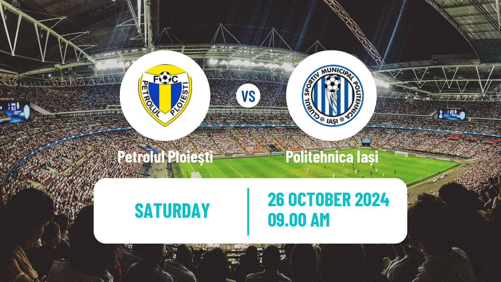 Soccer Romanian Liga 1 Petrolul Ploieşti - Politehnica Iași