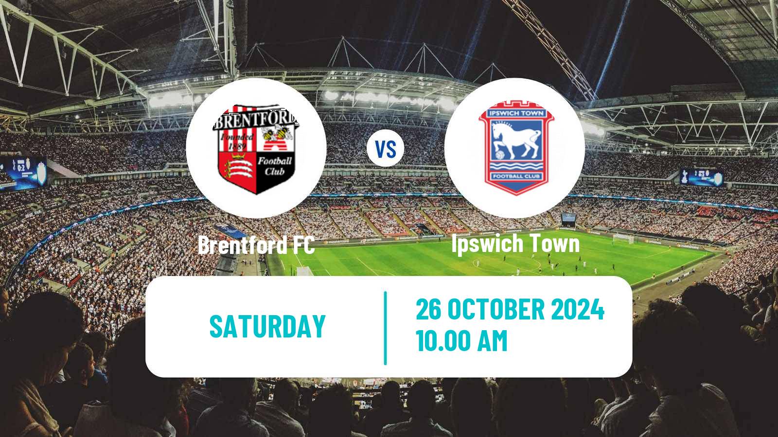 Soccer English Premier League Brentford - Ipswich Town