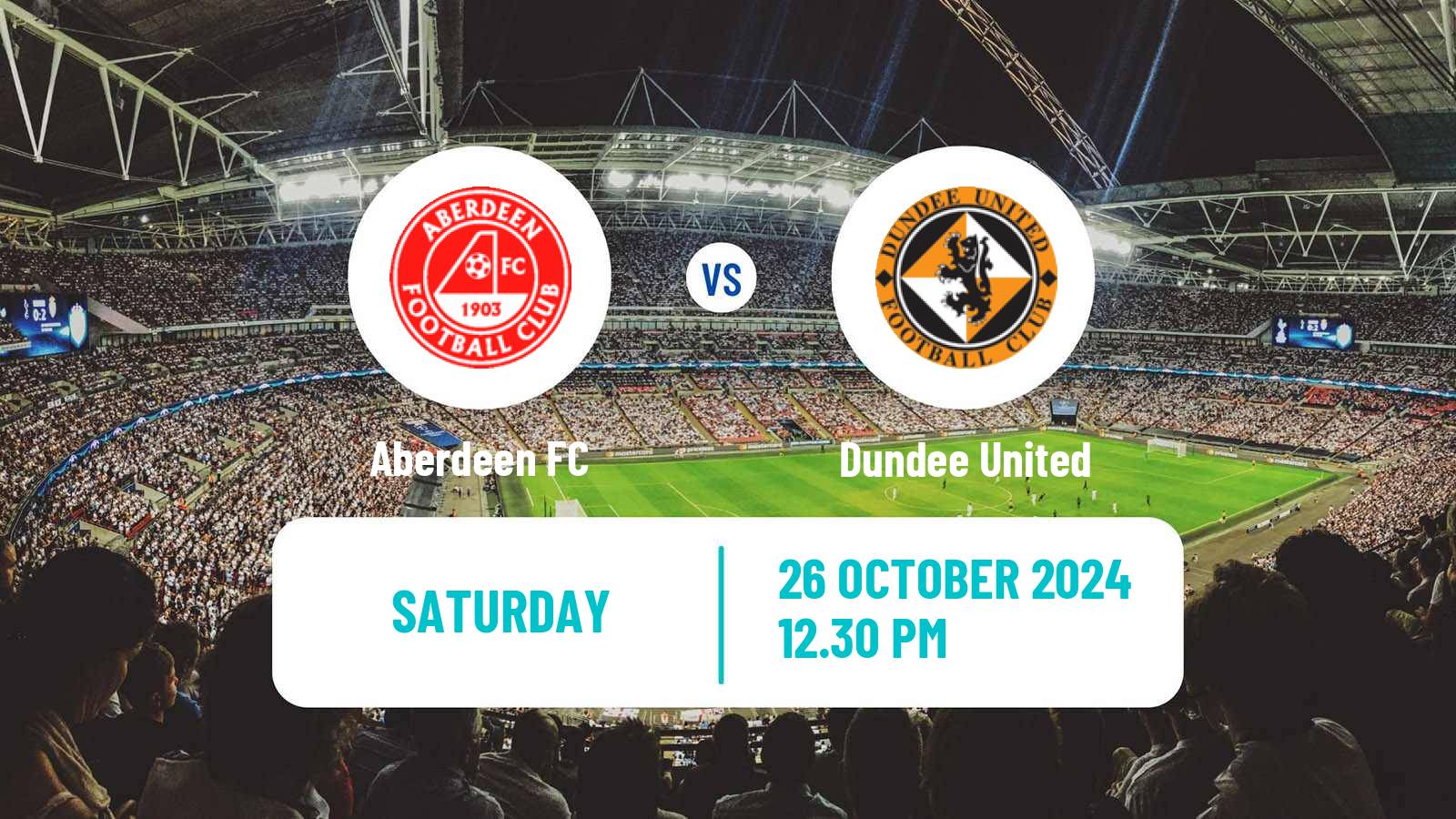 Soccer Scottish Premier League Aberdeen - Dundee United