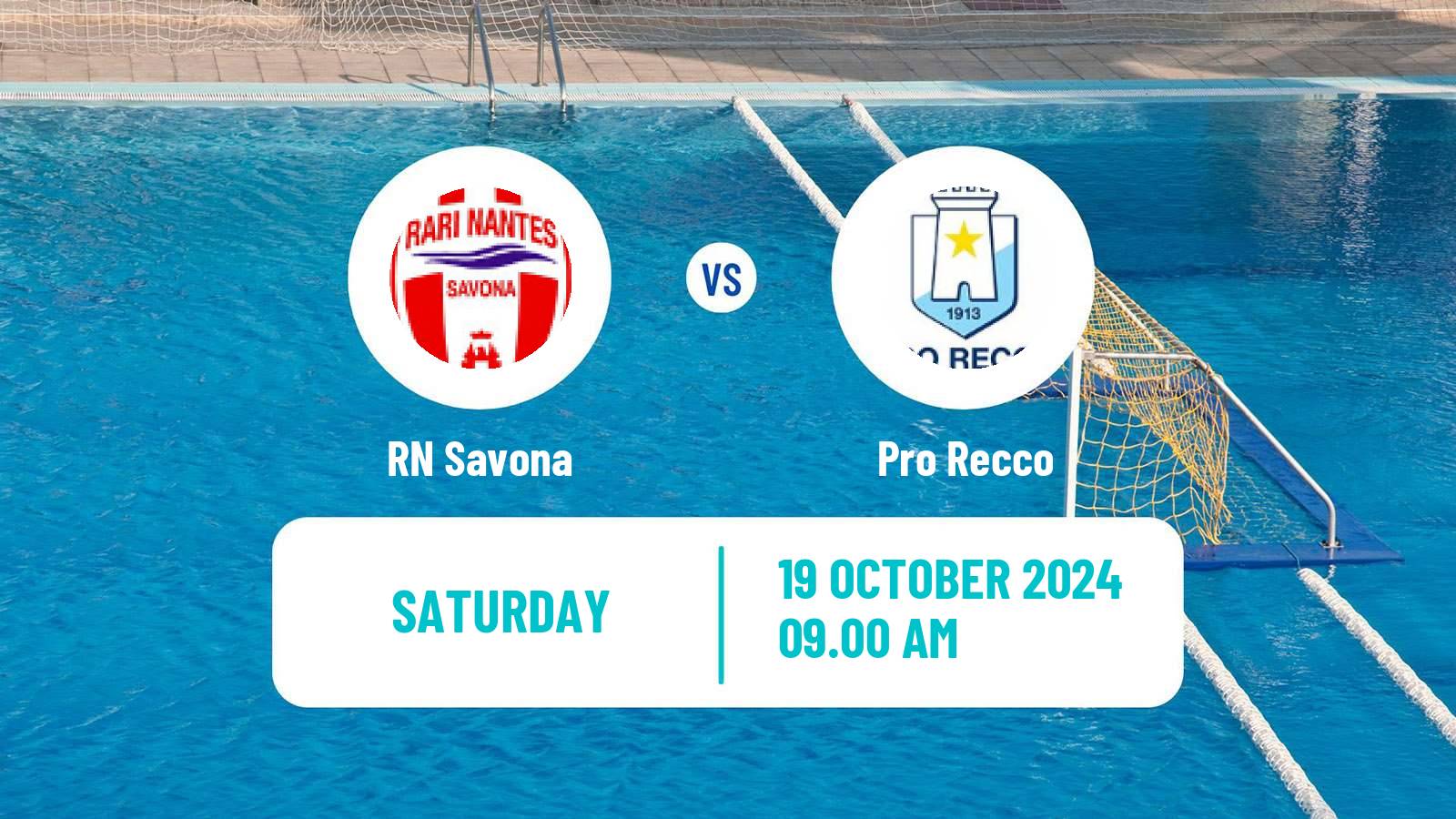 Water polo Italian A1 Water Polo Savona - Pro Recco