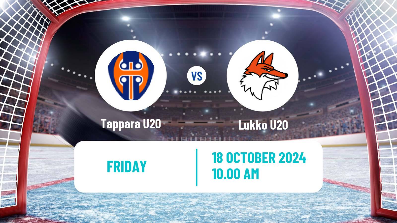 Hockey Finnish SM-sarja U20 Tappara U20 - Lukko U20