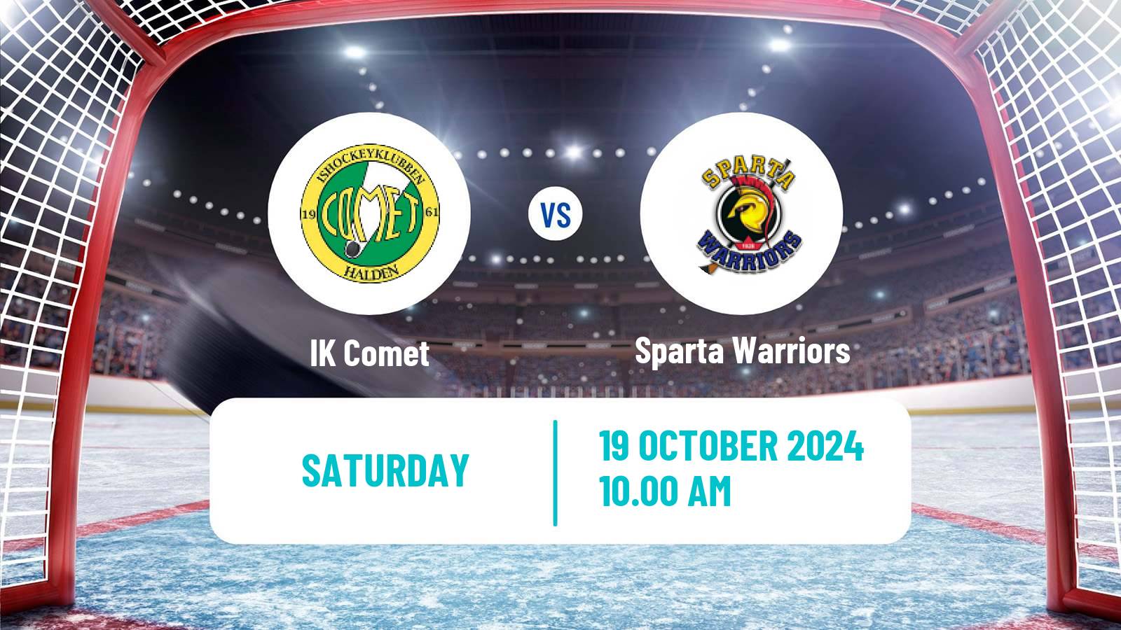 Hockey Norwegian Ligaen Hockey Comet - Sparta Warriors