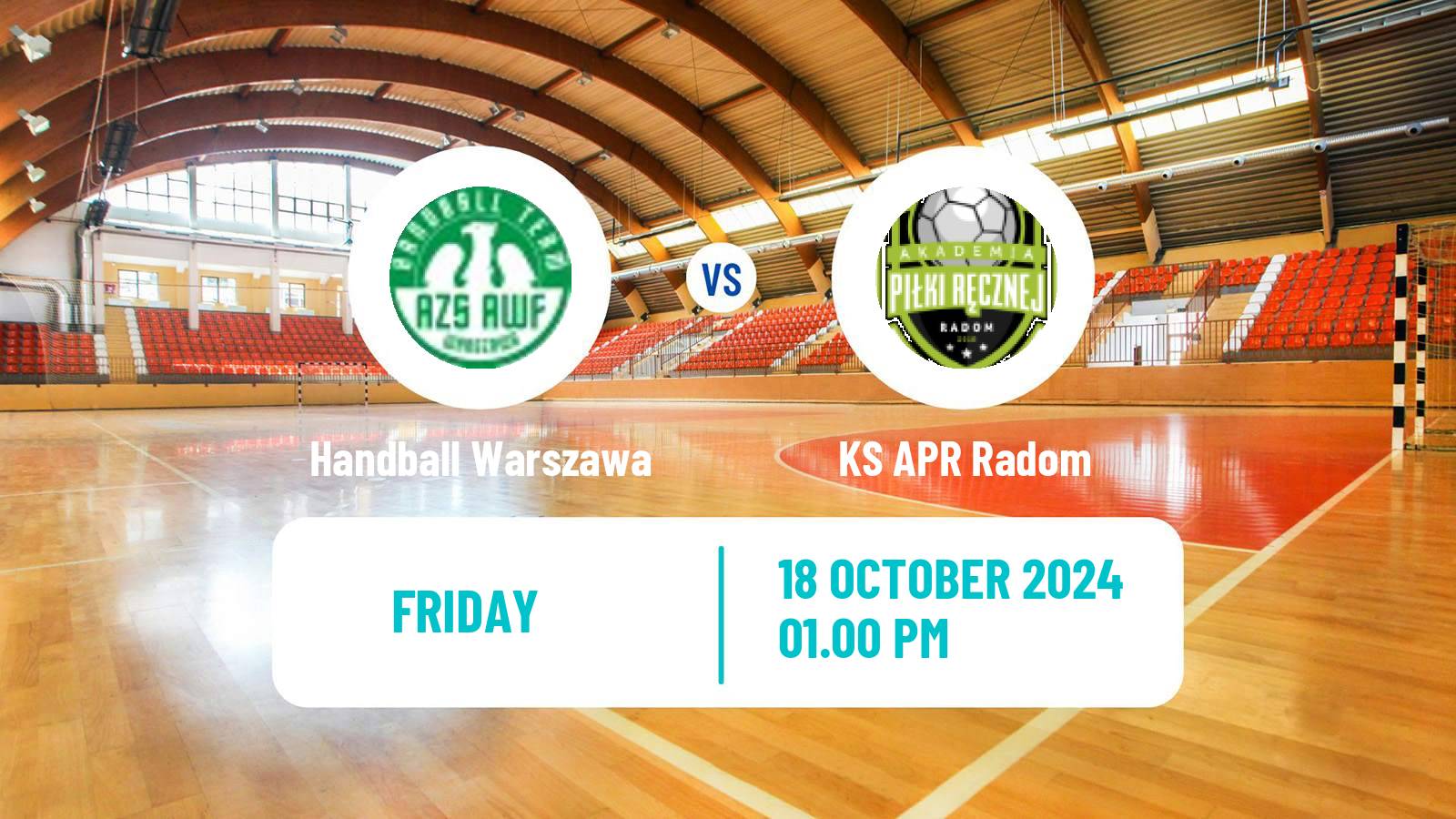 Handball Polish Central League Handball Women Handball Warszawa - APR Radom