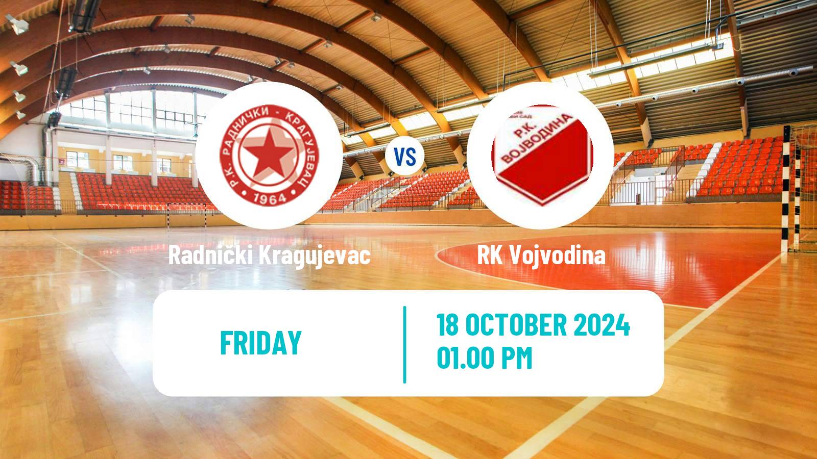 Handball Serbian Superliga Handball Radnički Kragujevac - RK Vojvodina