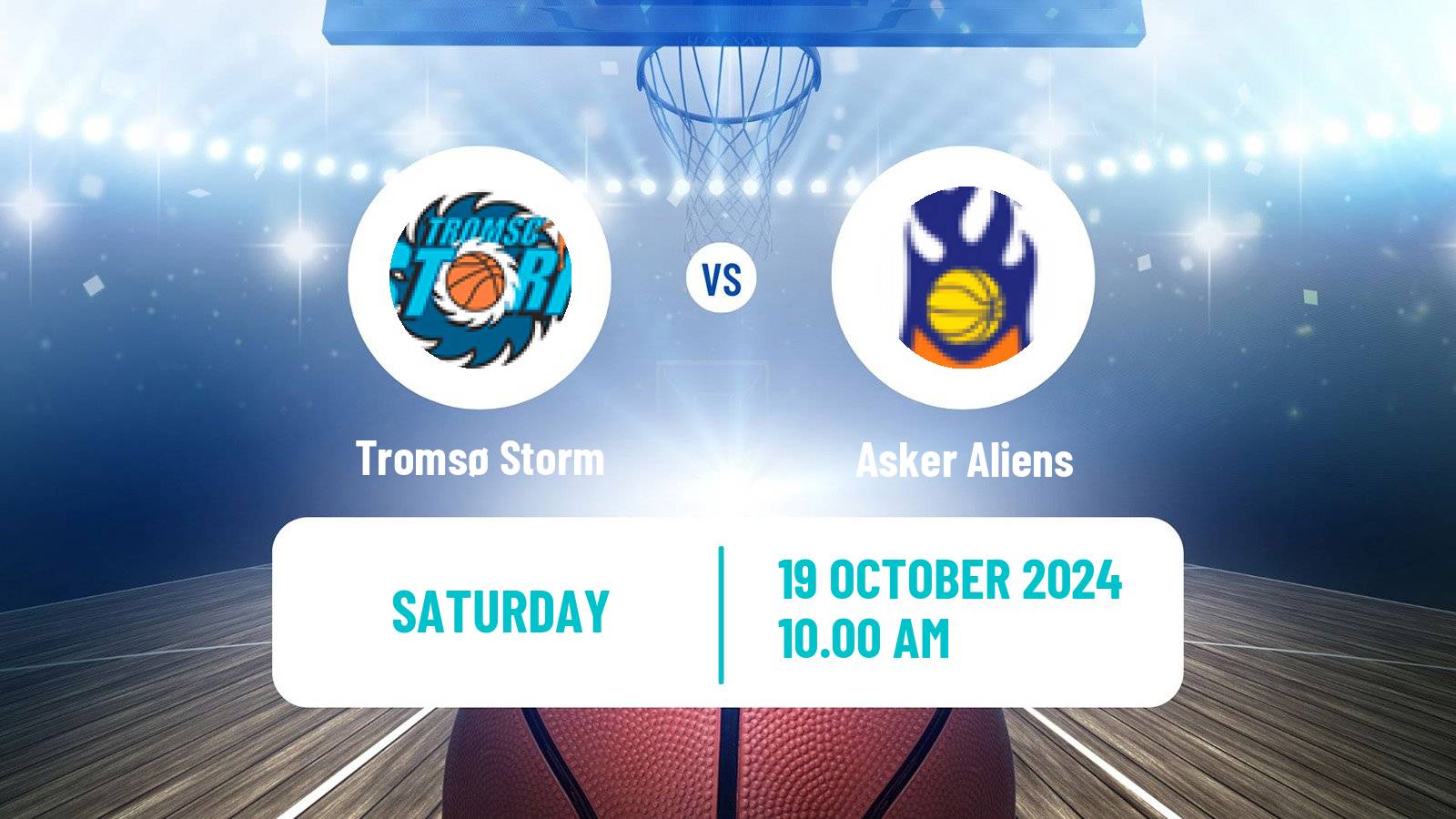 Basketball Norwegian BLNO Tromsø Storm - Asker Aliens