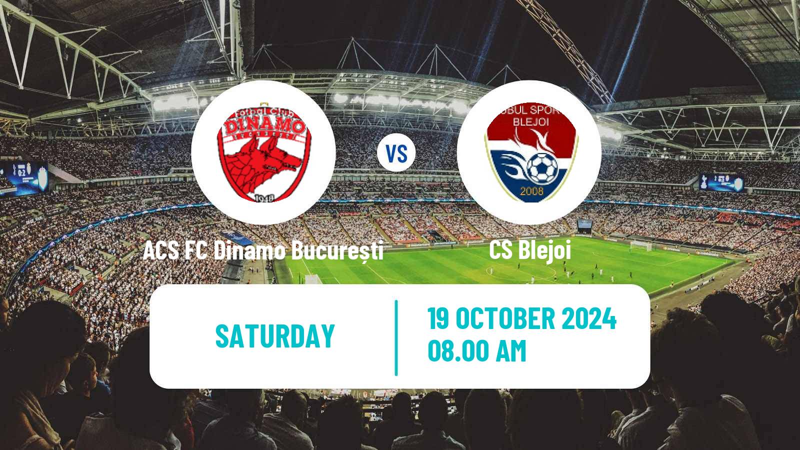 Soccer Romanian Liga 3 - Seria 5 ACS FC Dinamo București - Blejoi