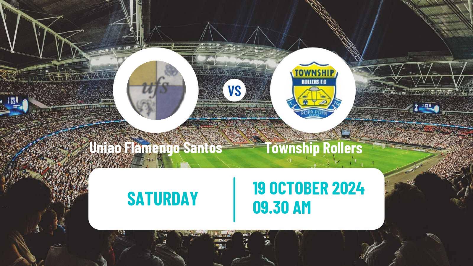 Soccer Botswana Premier League Uniao Flamengo Santos - Township Rollers