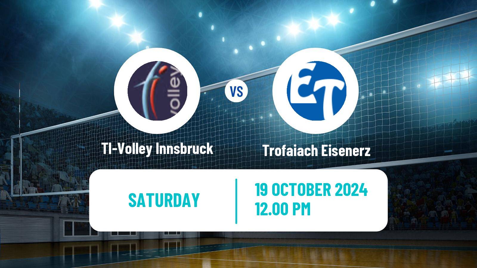 Volleyball Austrian Volley League Women TI-Volley Innsbruck - Trofaiach Eisenerz