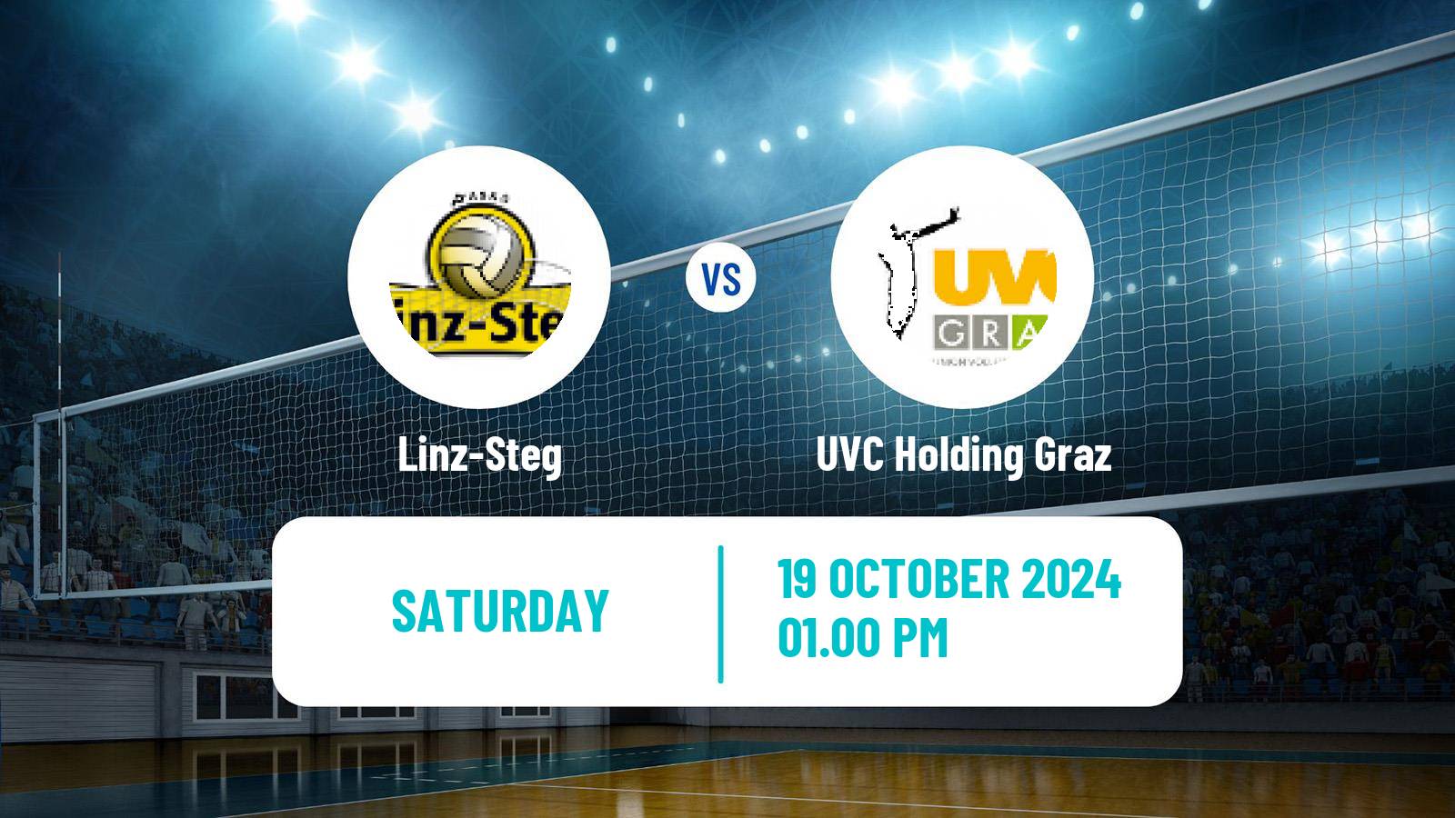 Volleyball Austrian Volley League Women Linz-Steg - UVC Holding Graz