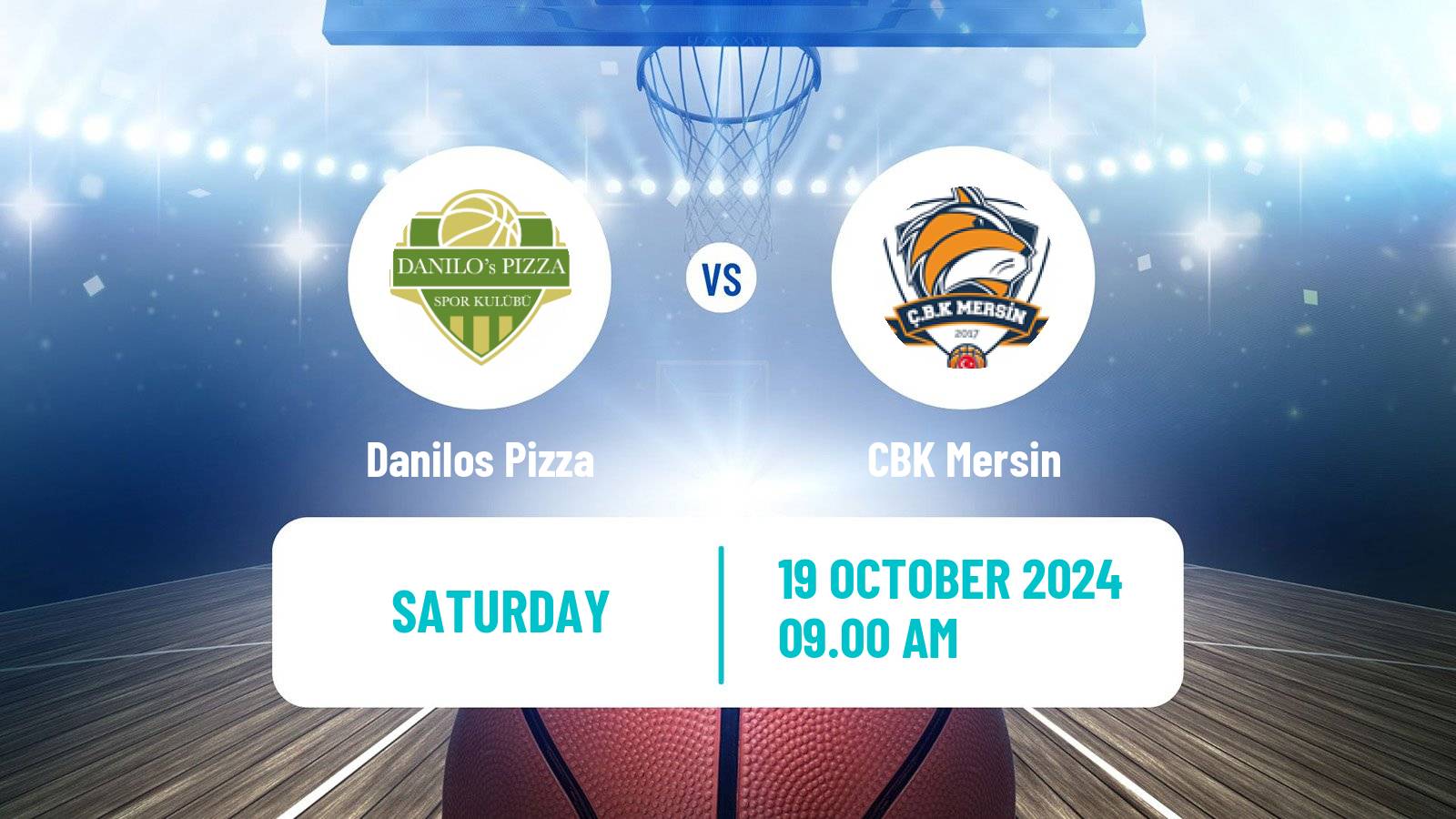 Basketball Turkish Basketball League Women Danilos Pizza - CBK Mersin