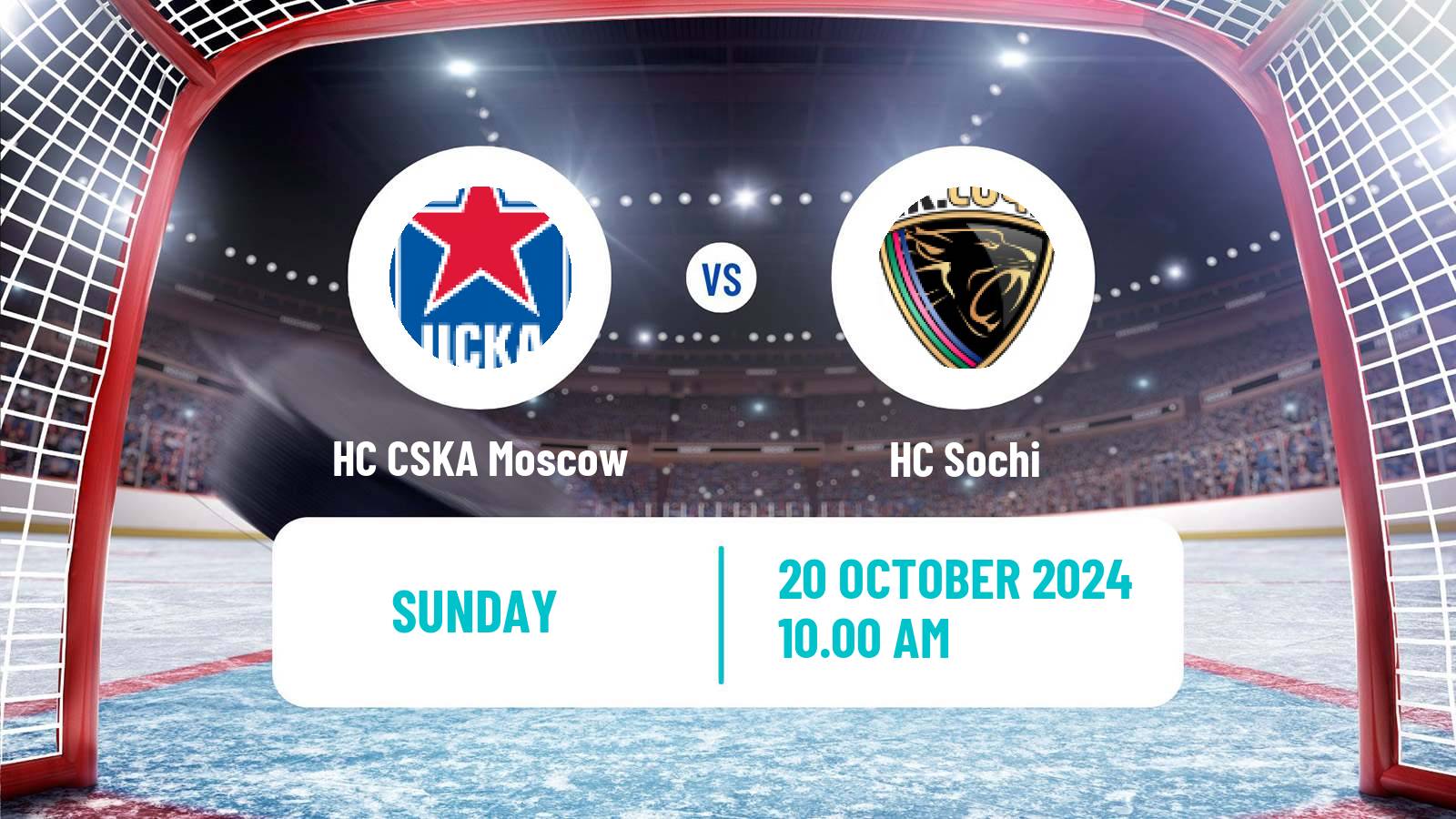 Hockey KHL HC CSKA Moscow - Sochi