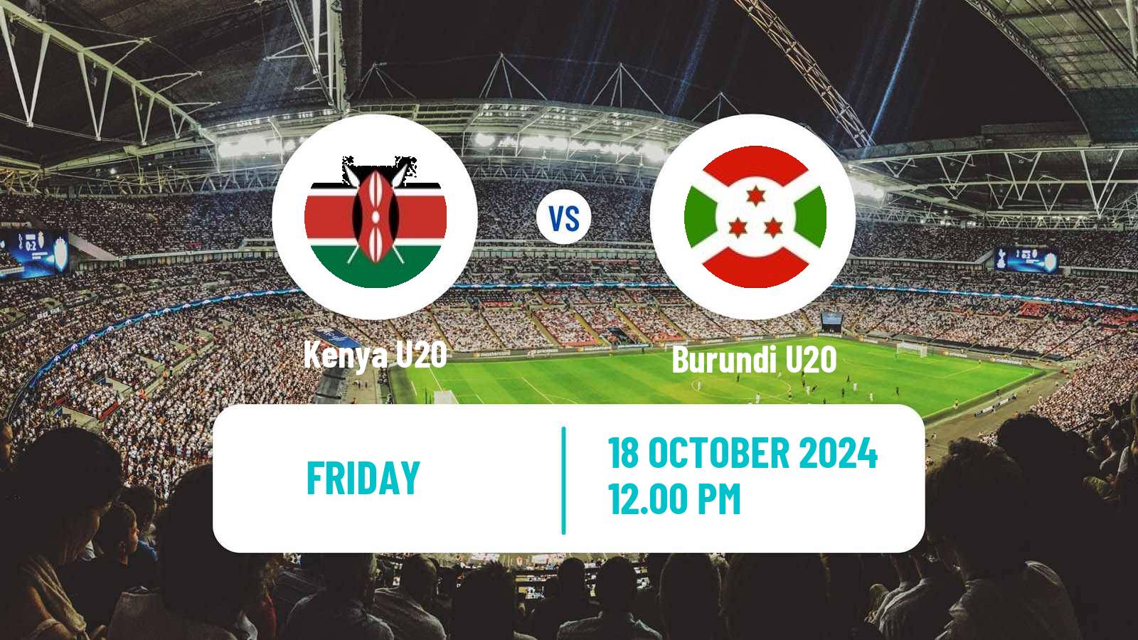 Soccer CECAFA Championship U20 Kenya U20 - Burundi U20