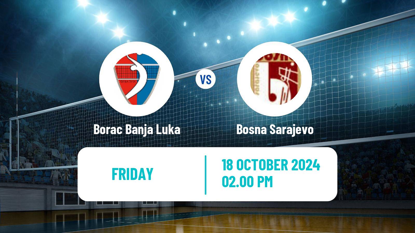 Volleyball Bosnian Premijer Liga Volleyball Borac Banja Luka - Bosna Sarajevo