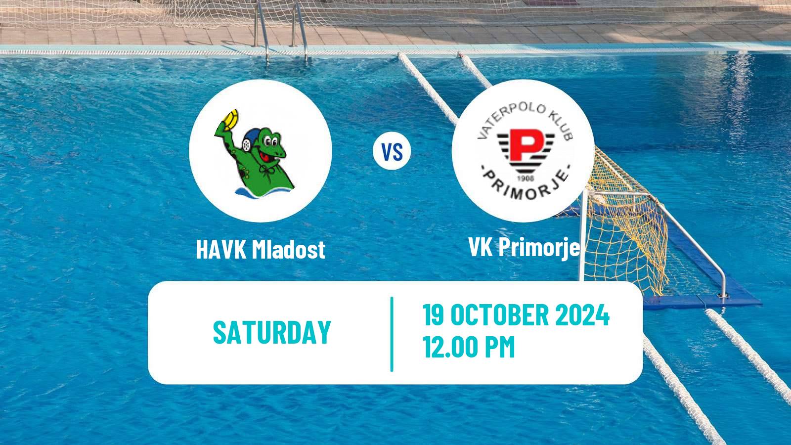 Water polo Regional League Water Polo HAVK Mladost - Primorje