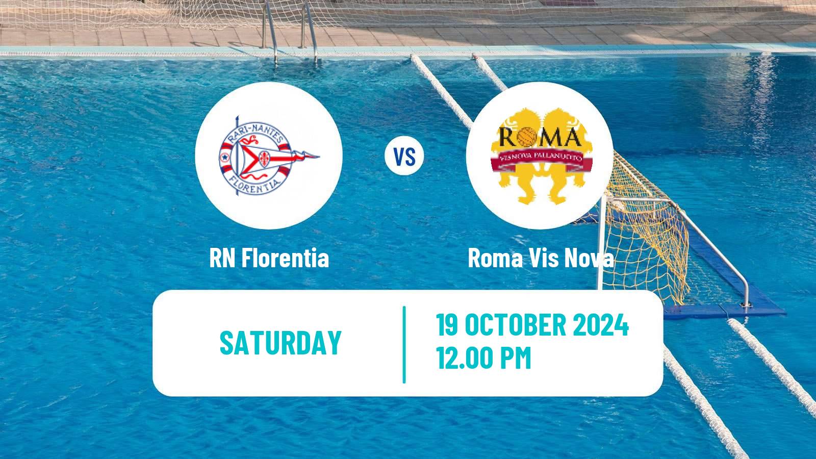 Water polo Italian A1 Water Polo Florentia - Roma Vis Nova