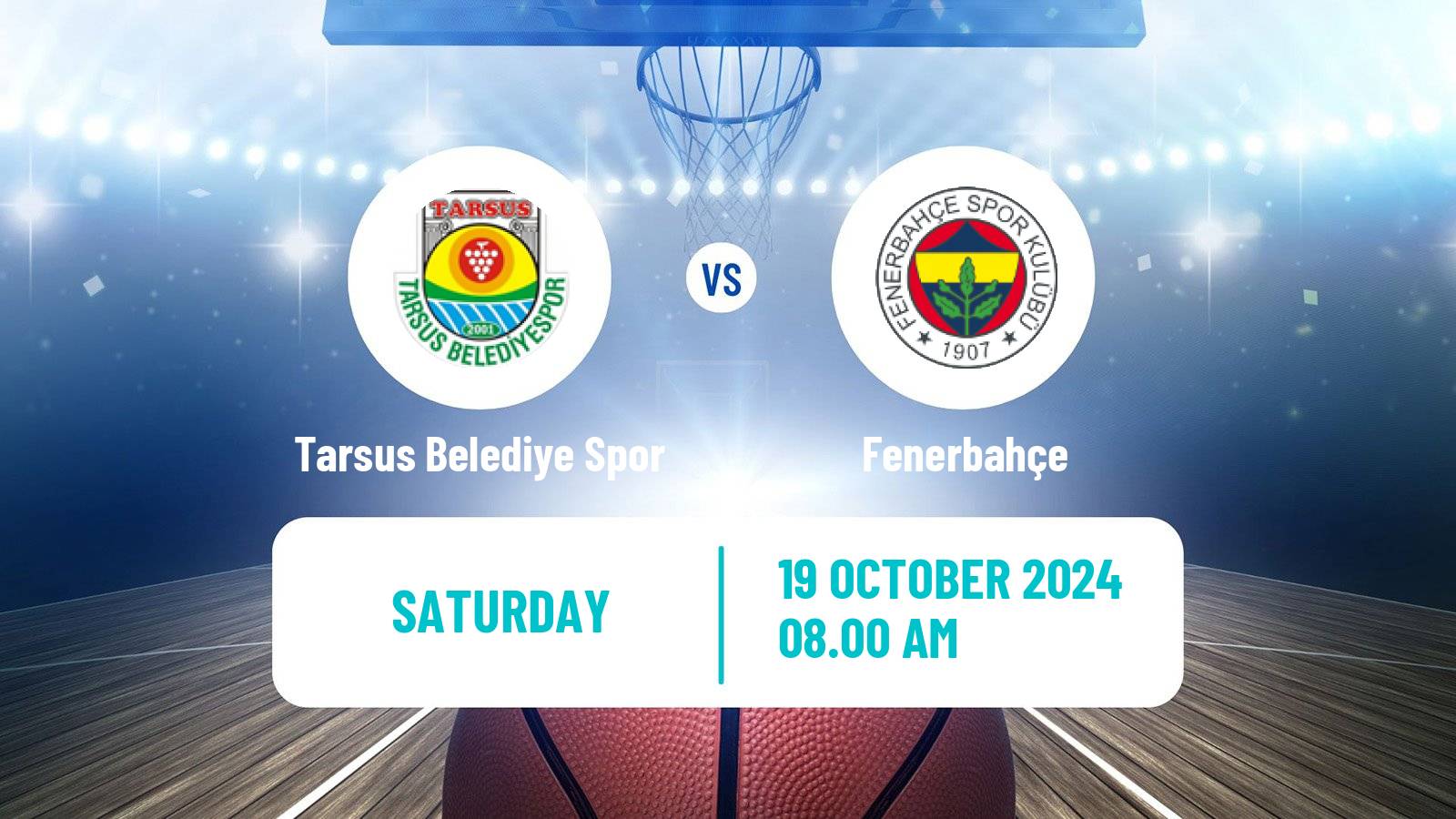 Basketball Turkish Basketball League Women Tarsus Belediye Spor - Fenerbahçe