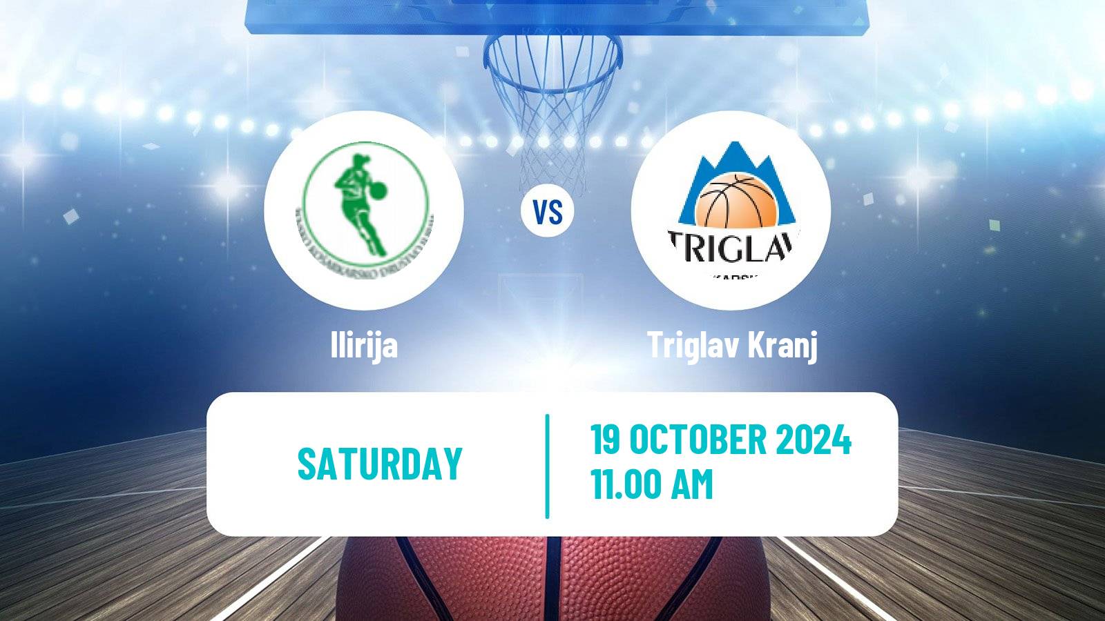 Basketball Slovenian Liga Basketball Women Ilirija - Triglav Kranj