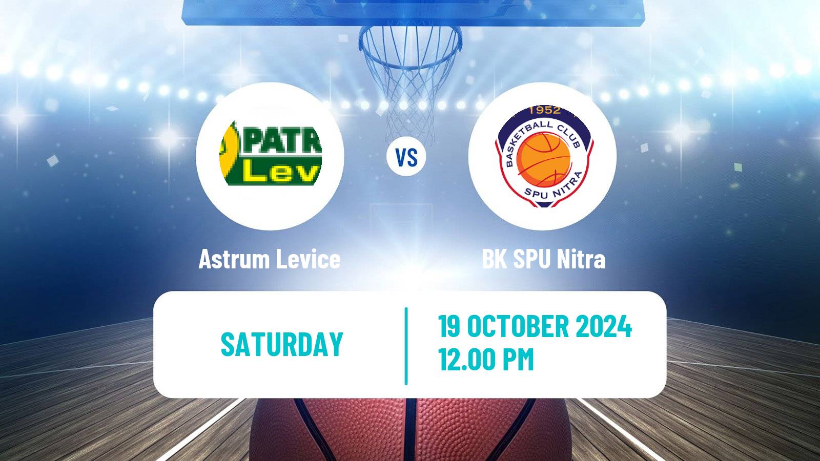 Basketball Slovak Extraliga Basketball Astrum Levice - Nitra