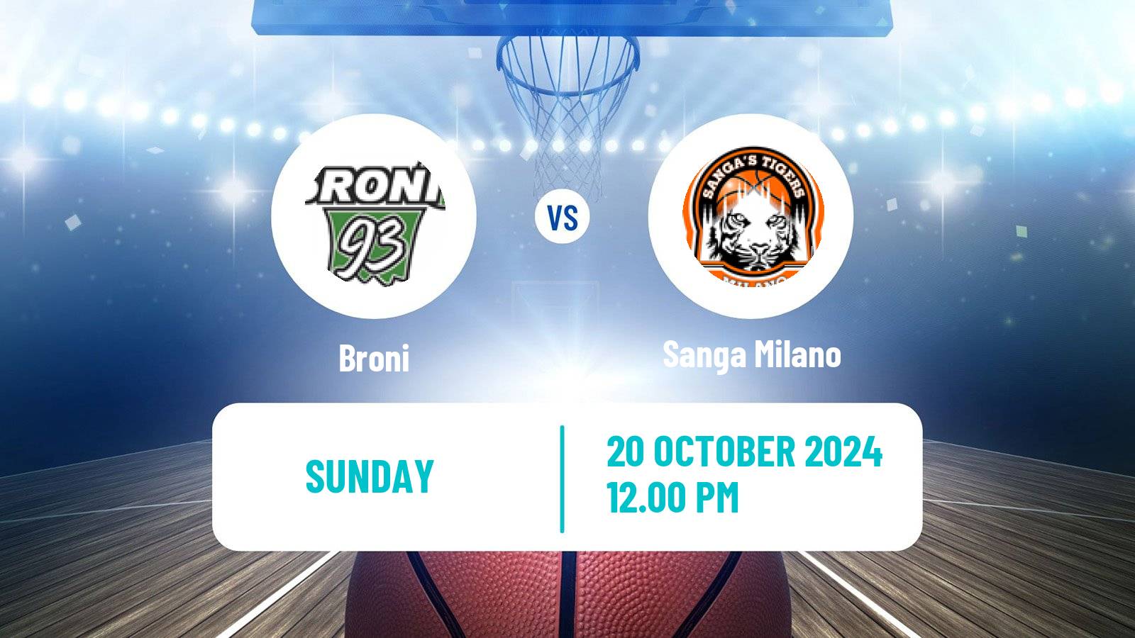 Basketball Serie A2 Basketball Women Group A Broni - Sanga Milano