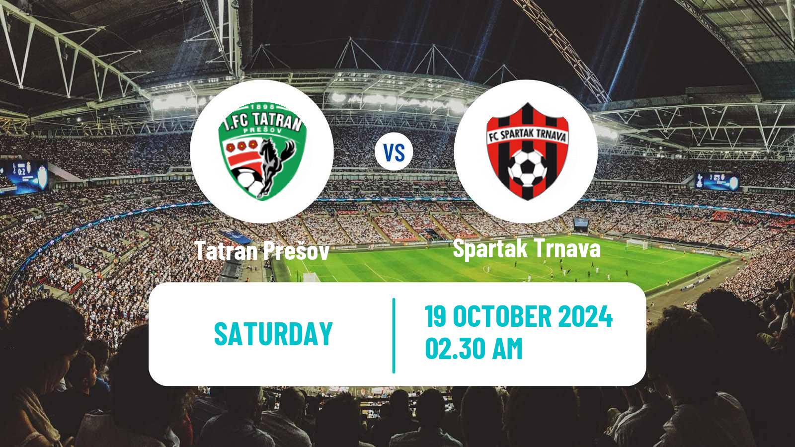 Soccer Slovak 1 Liga Women Tatran Prešov - Spartak Trnava