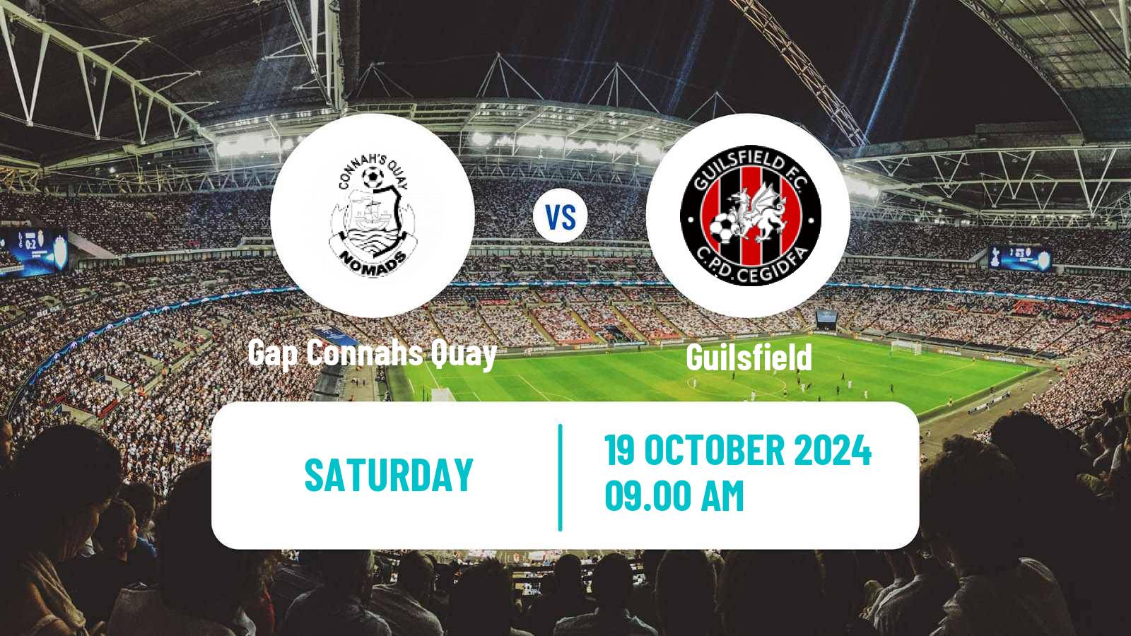 Soccer Welsh FA Cup Gap Connahs Quay - Guilsfield