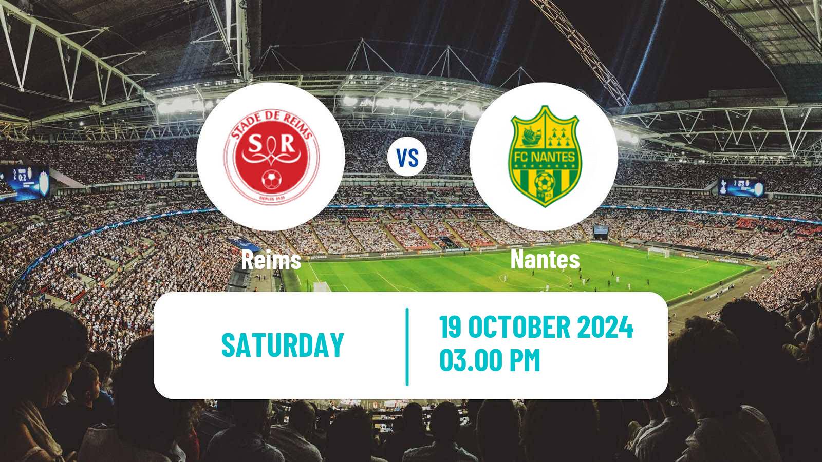 Soccer French Division 1 Women Reims - Nantes