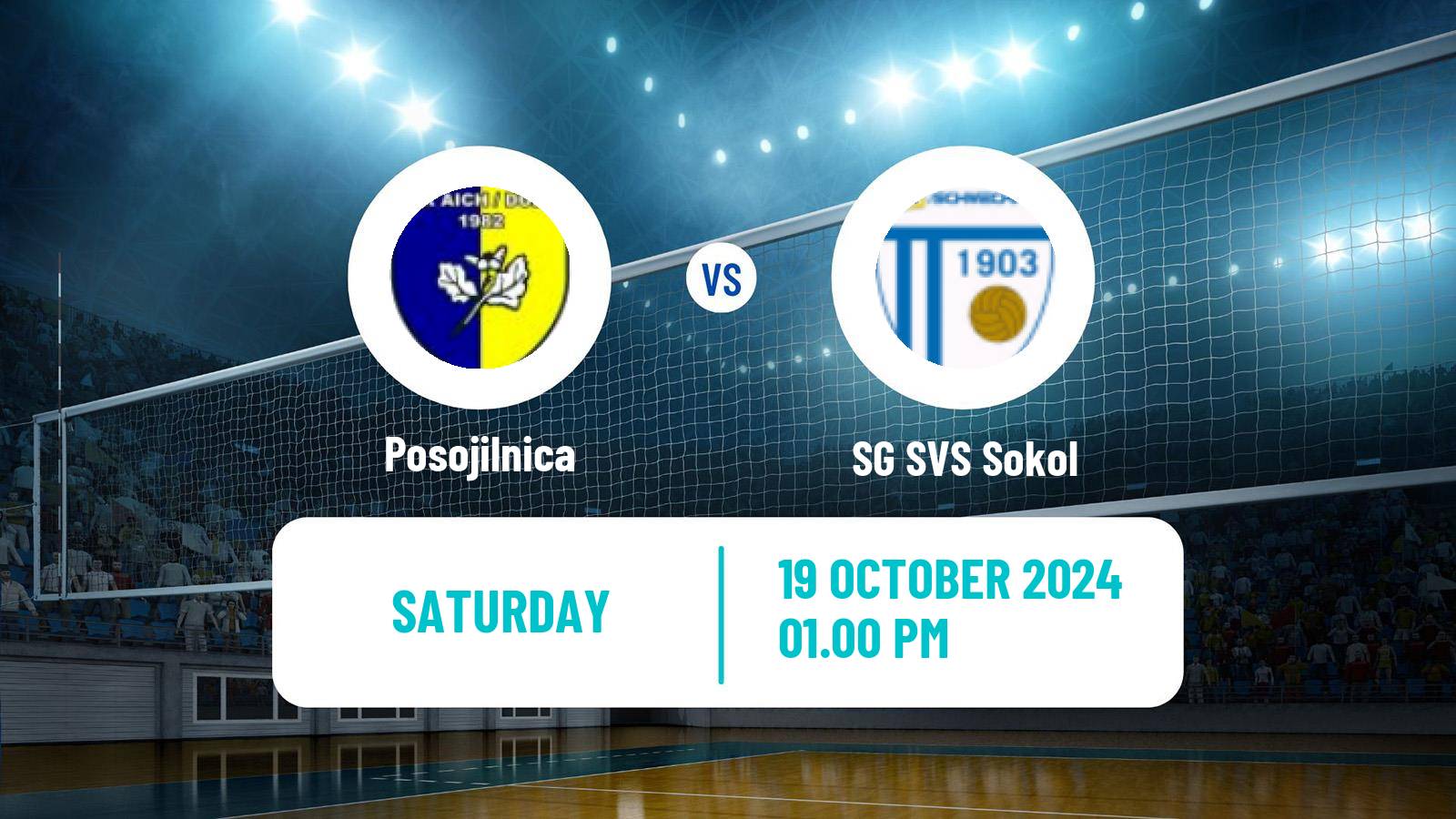 Volleyball Austrian Volley League Posojilnica - SG SVS Sokol