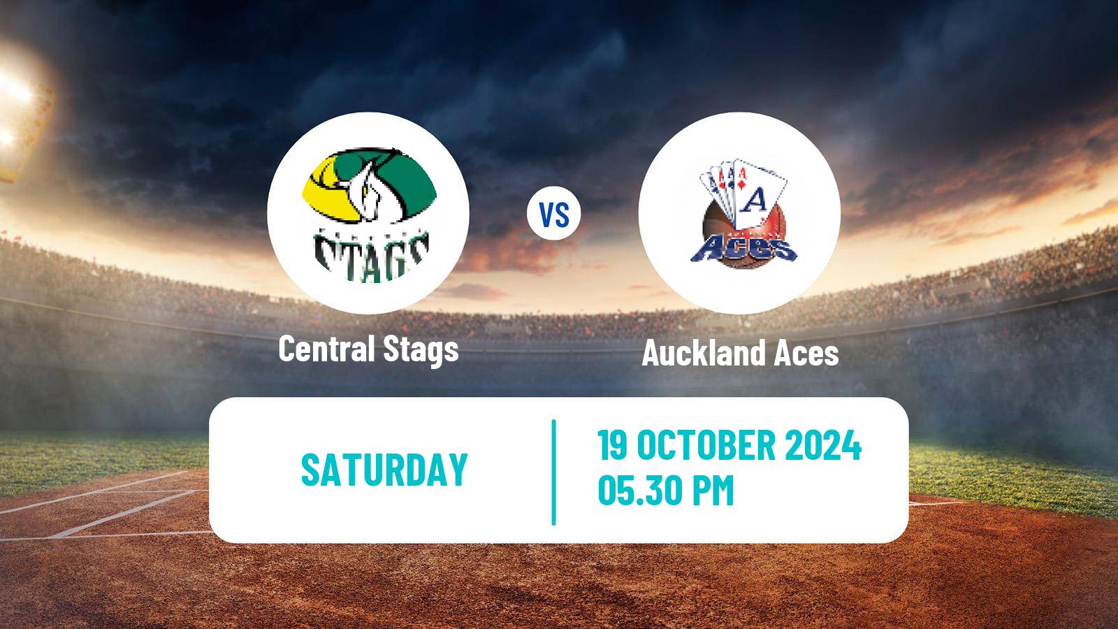 Cricket Ford Trophy Central Stags - Auckland Aces