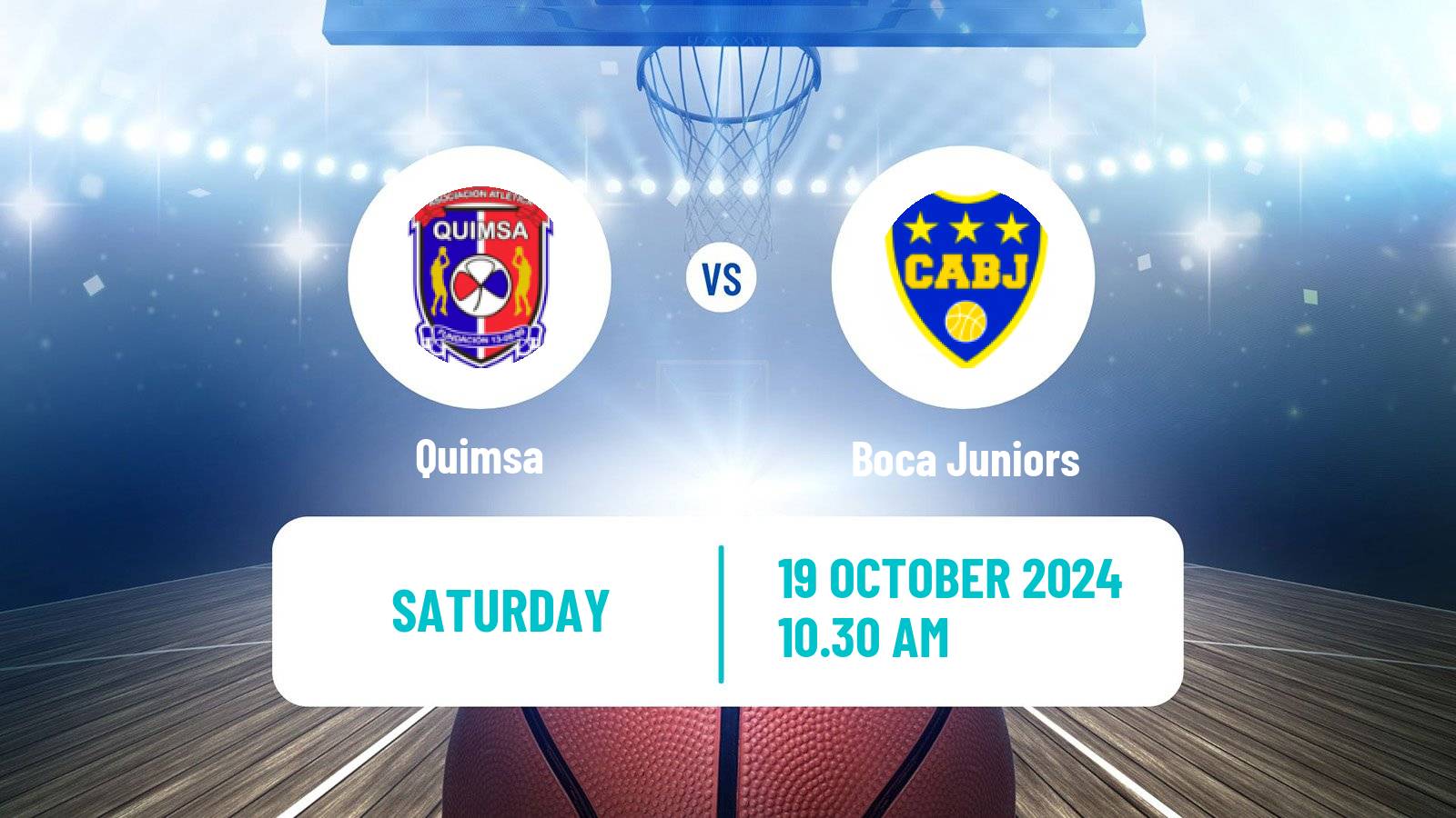 Basketball Argentinian LNB Quimsa - Boca Juniors