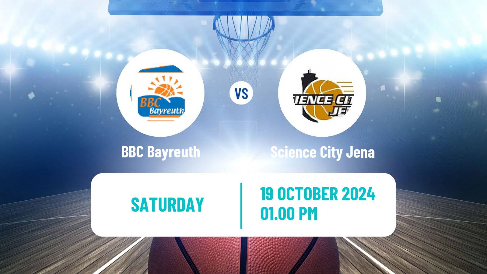 Basketball German Pro A Basketball BBC Bayreuth - Science City Jena