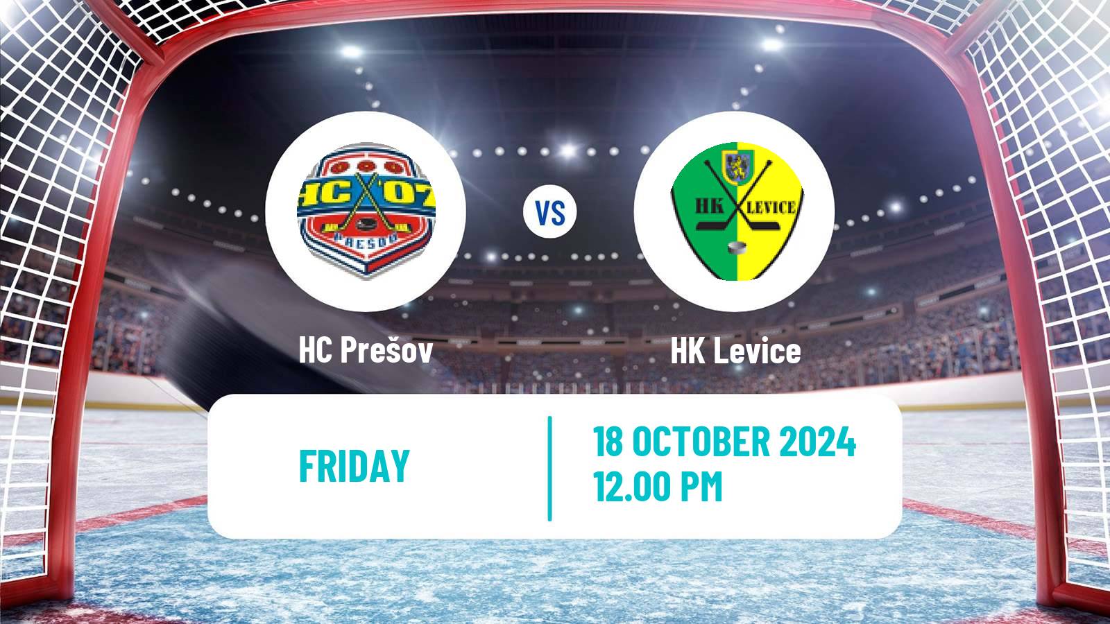 Hockey Slovak 1 Liga Hockey Prešov - Levice