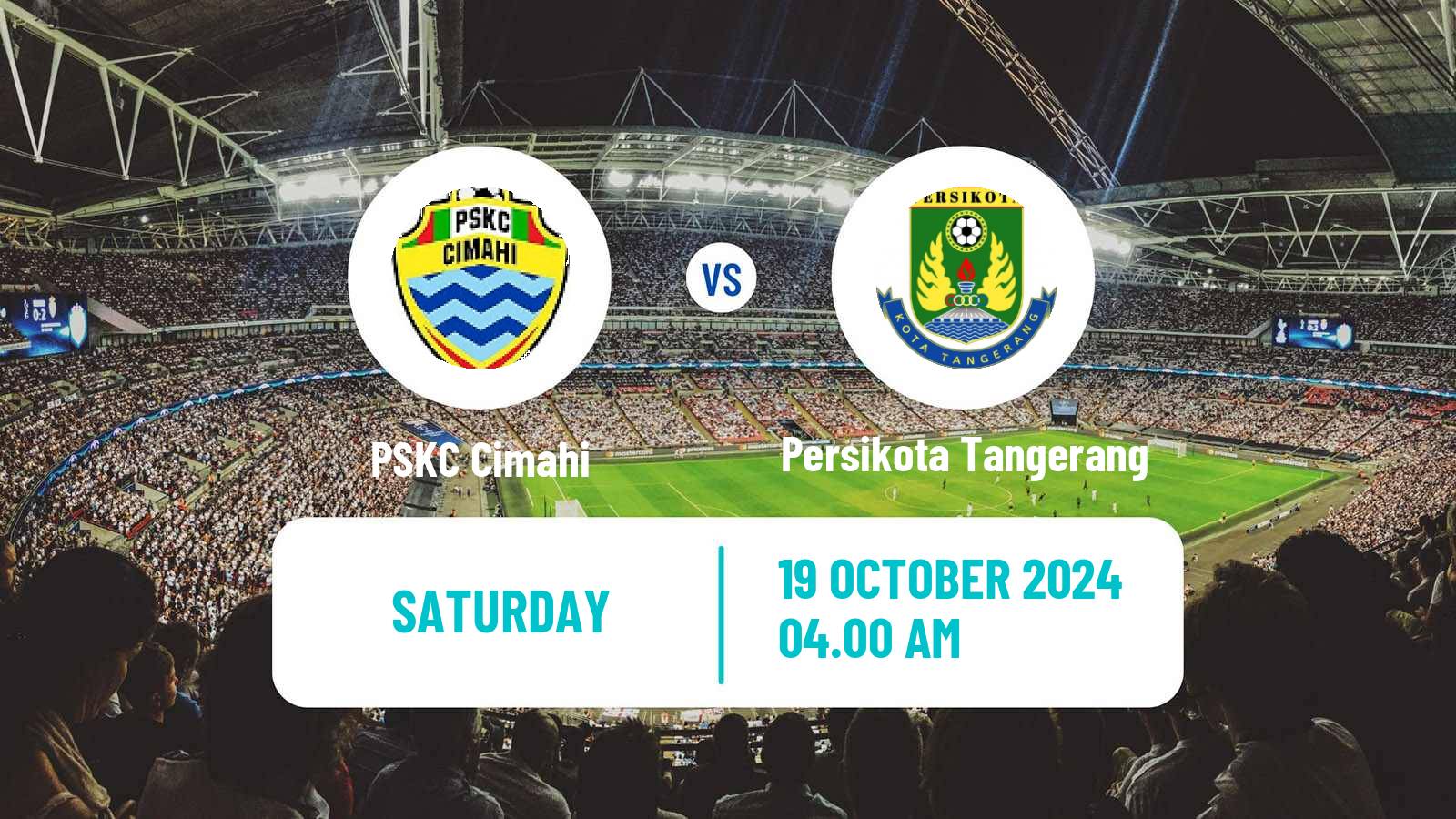 Soccer Indonesian Liga 2 PSKC Cimahi - Persikota Tangerang