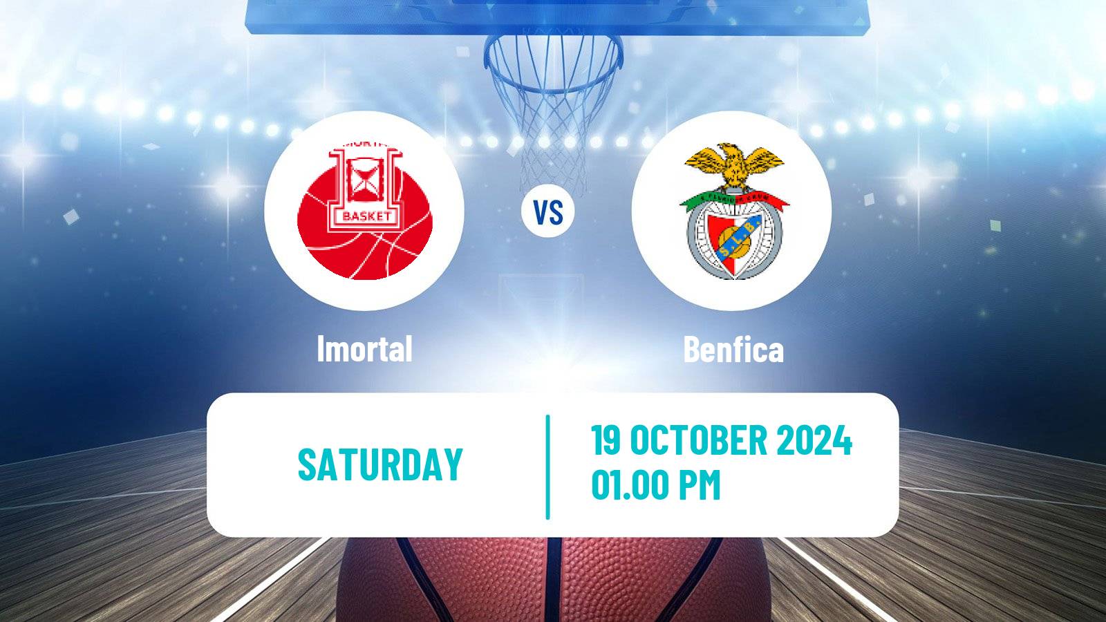 Basketball Portuguese LPB Imortal - Benfica