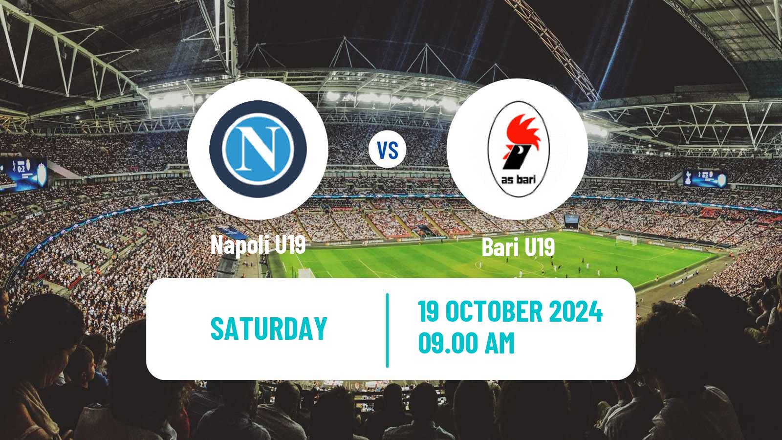 Soccer Italian Primavera 2 Napoli U19 - Bari U19