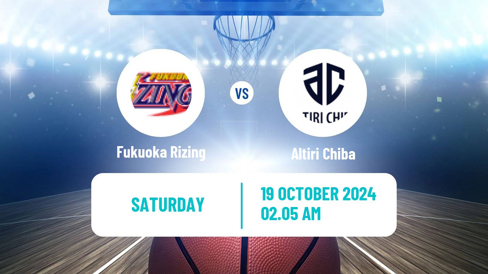 Basketball Japan B2 League Basketball Fukuoka Rizing - Altiri Chiba