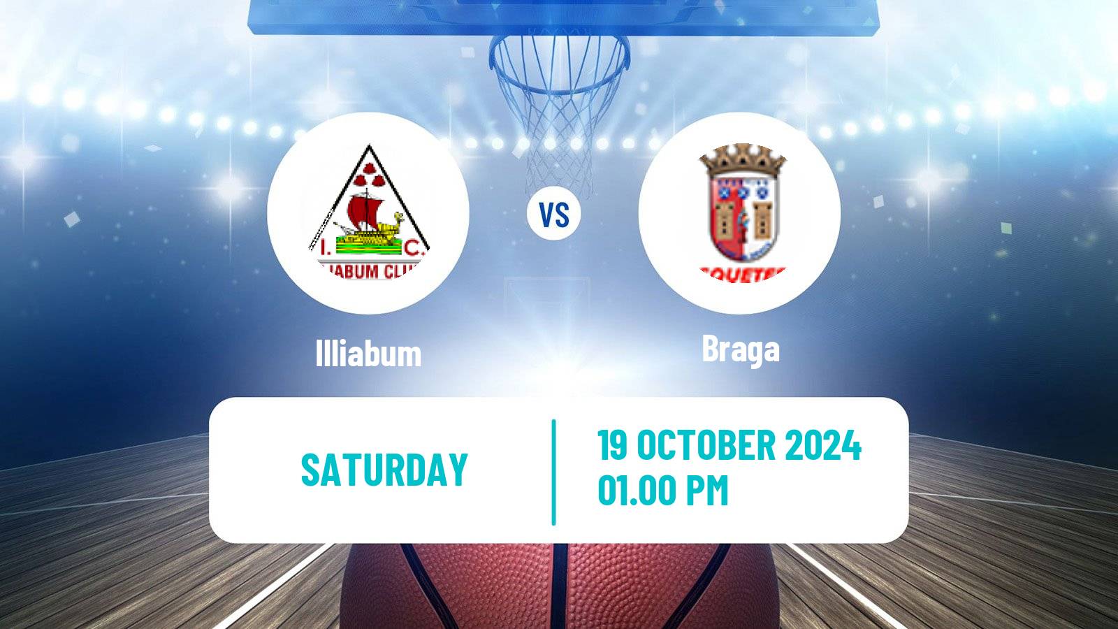 Basketball Portuguese Proliga Basketball Illiabum - Braga